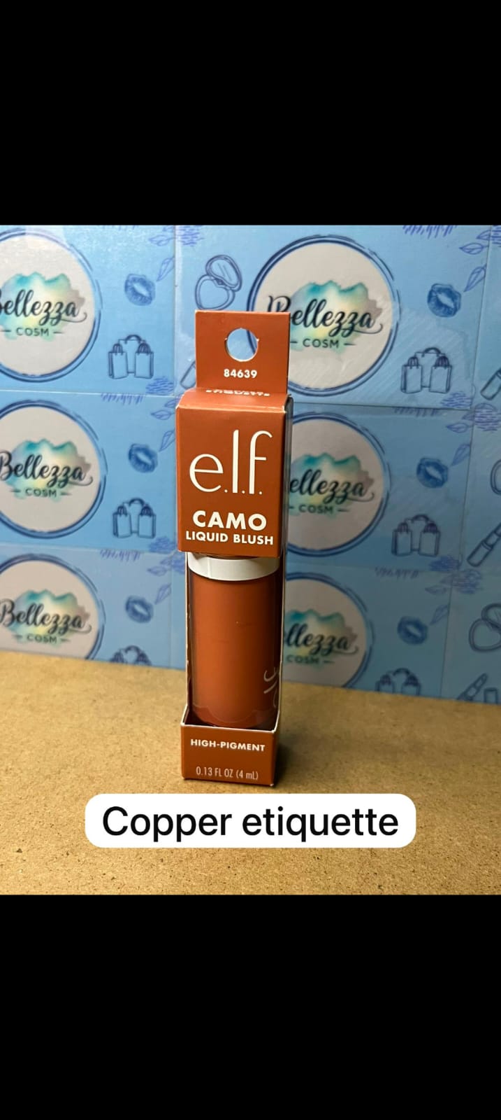 Blush elf Tono copper etiquette